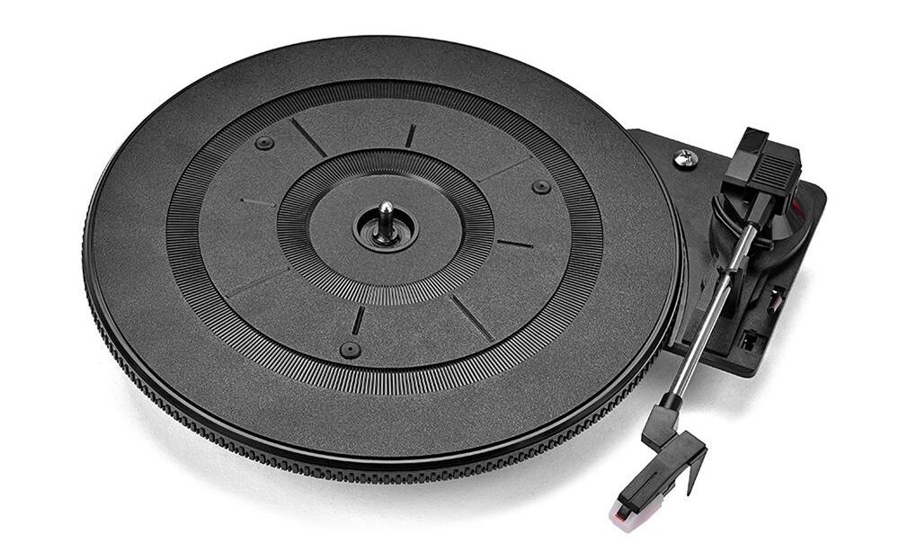 China-Plastik-Plattenspieler, Laufwerk (cheap plastic turntable mechanism)